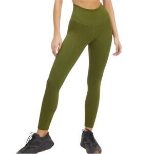 Good American Essentials Seamless Ribbed Leggings High Waist